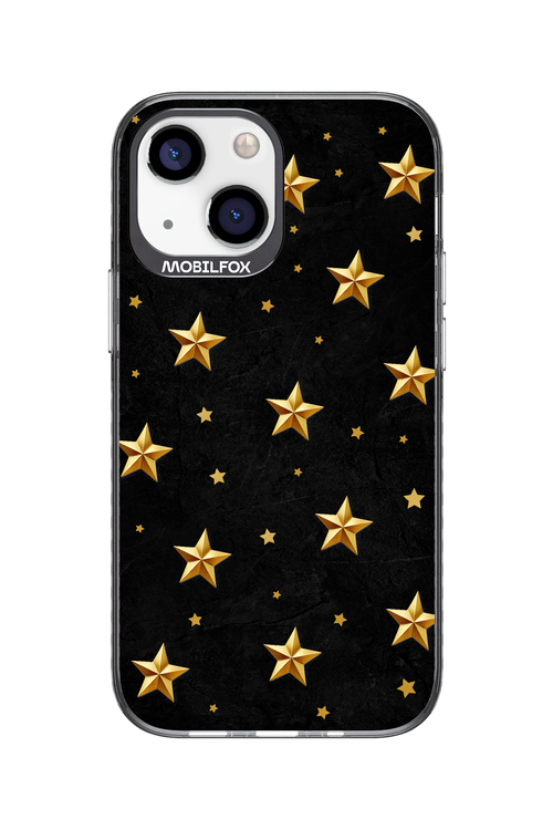 Golden Stars - Apple iPhone 13 Mini