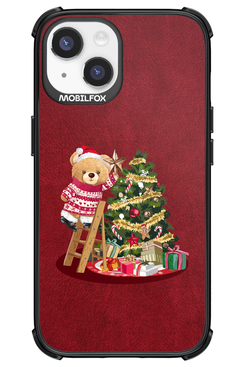 Christmas Bear (Burgundy) - Apple iPhone 14