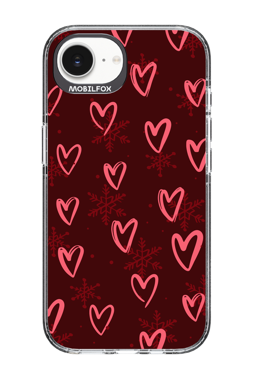 Christmas Hearts - Apple iPhone 16e