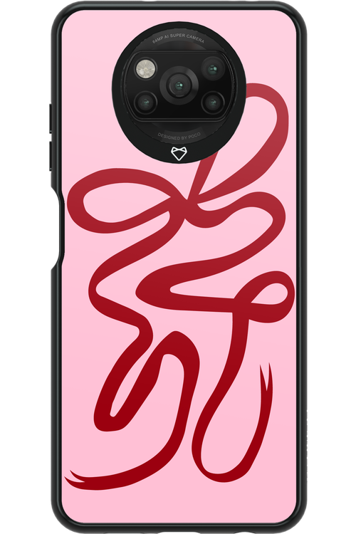 Burgundy Bow - Xiaomi Poco X3 Pro