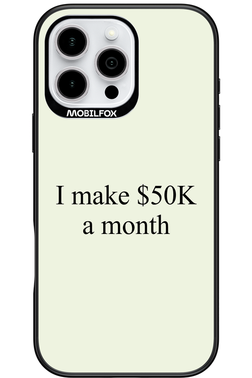 $50K - Apple iPhone 16 Pro Max