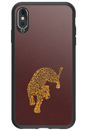 Burgundy Leopard - Apple iPhone XS Max