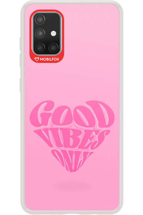 Good Vibes Heart - Samsung Galaxy A71