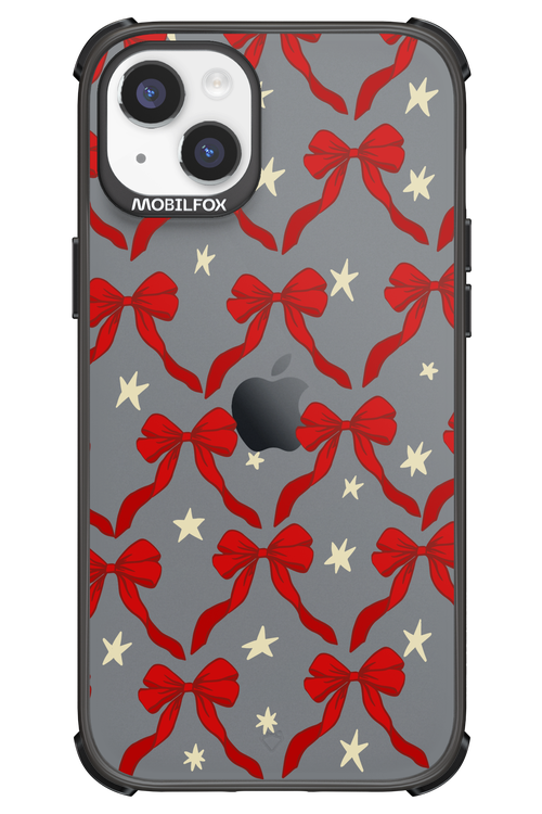 Bow & Stars (Transparent) - Apple iPhone 14 Plus