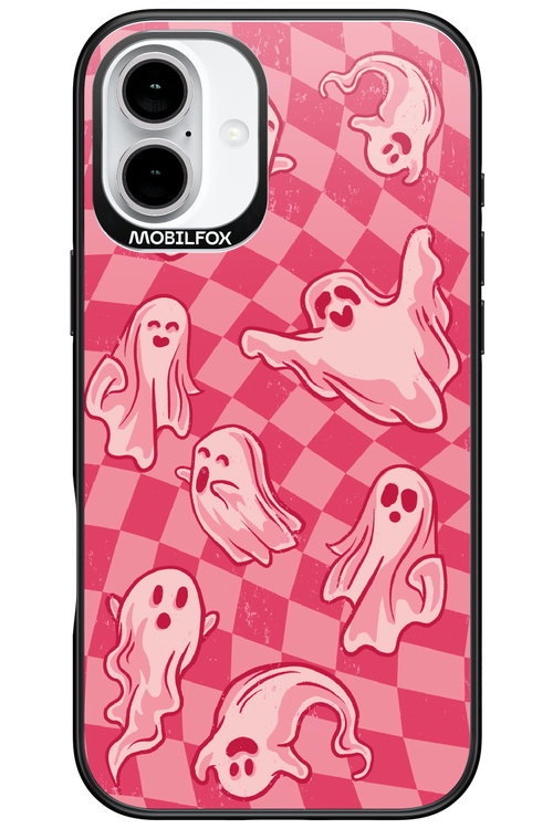Strawberry Ghosts - Apple iPhone 16 Plus