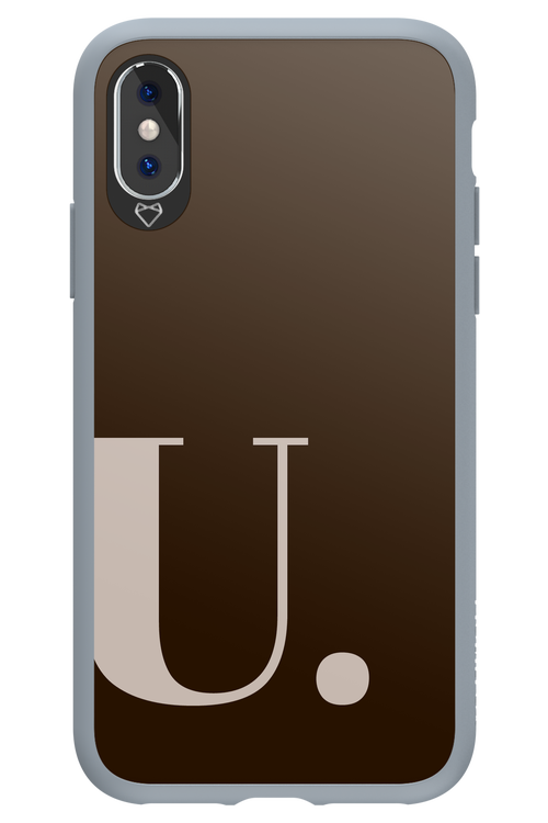 U (Mokka Foam) - Apple iPhone X