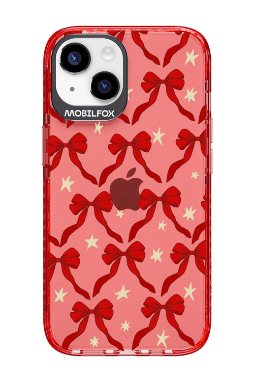 Bow & Stars (Transparent) - Apple iPhone 14