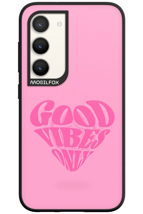 Good Vibes Heart - Samsung Galaxy S23