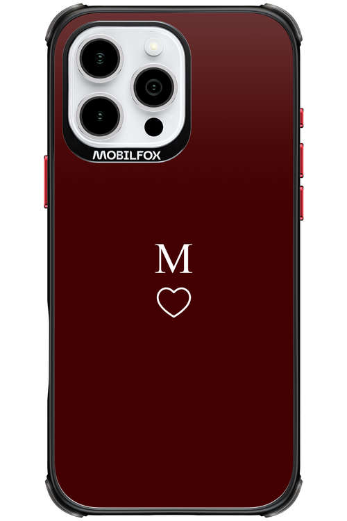 M Burgundia - Apple iPhone 16 Pro Max