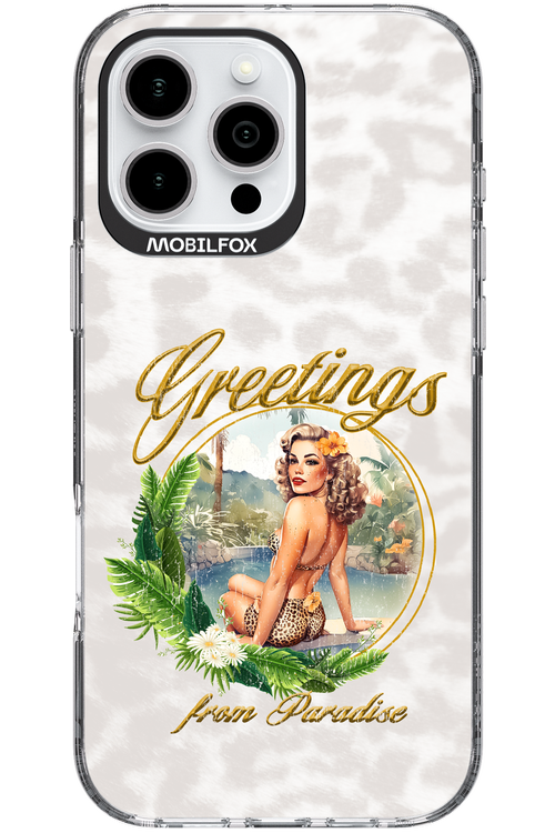 Greetings from Paradise - Apple iPhone 16 Pro Max