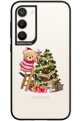 Christmas Bear (Transparent) - Samsung Galaxy S23 Plus