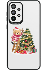 Christmas Bear (Transparent) - Samsung Galaxy A73