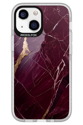 Burgundy Marble - Apple iPhone 13 Mini