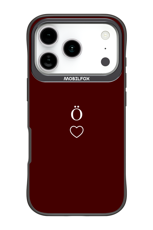 O Burgundia II 2.0 - Apple iPhone 17 Pro