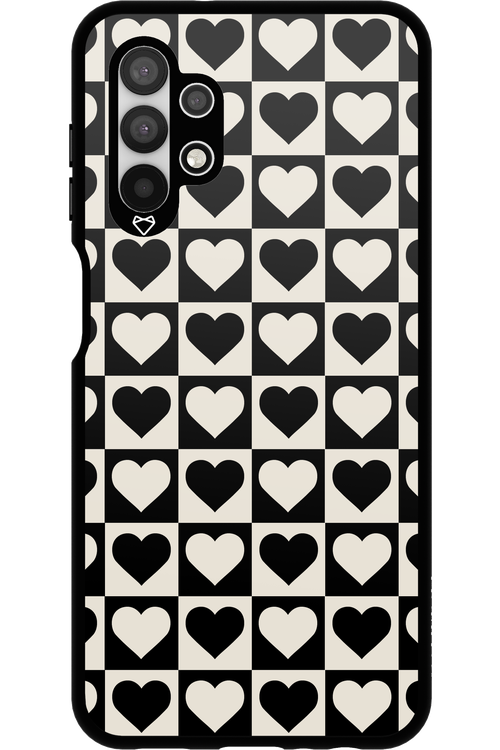Checkered Heart - Samsung Galaxy A13 4G