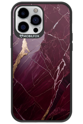 Burgundy Marble - Apple iPhone 13 Pro Max
