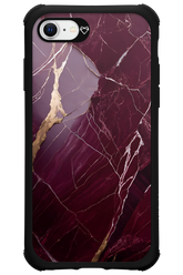 Burgundy Marble - Apple iPhone 8