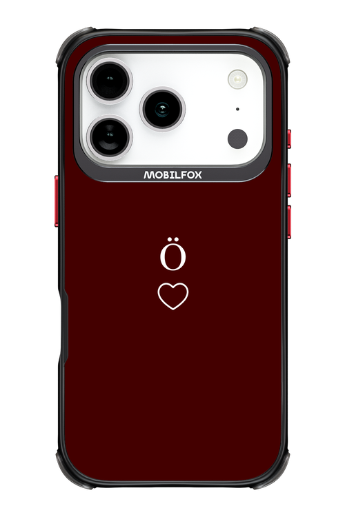 O Burgundia II 2.0 - Apple iPhone 17 Pro