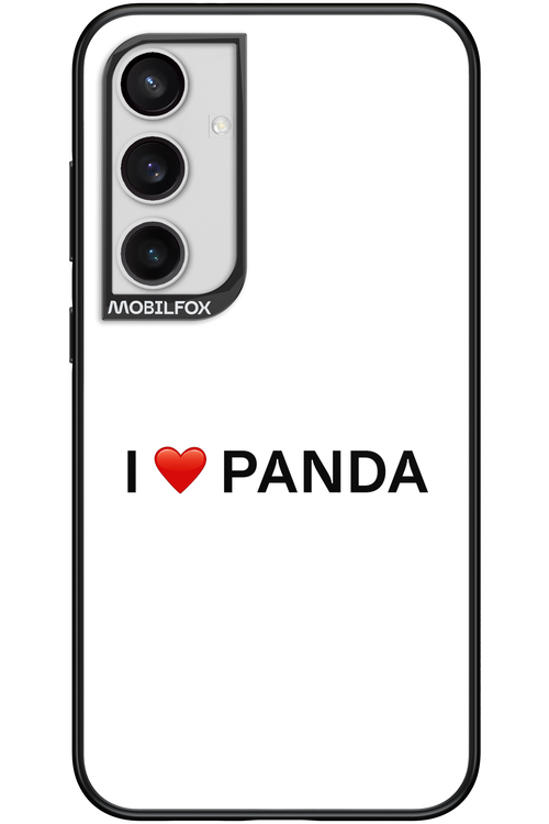 Panda Love White - Samsung Galaxy S24+