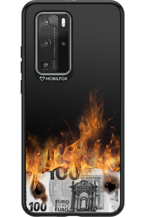 Money Burn Euro - Huawei P40 Pro