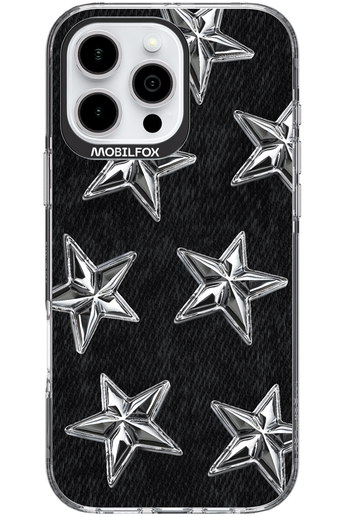 Chrome Stars - Apple iPhone 16 Pro Max