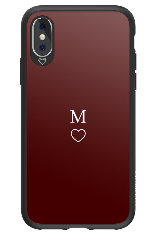 M Burgundia 2.0 - Apple iPhone XS