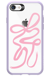 Pink Bow - Apple iPhone 8