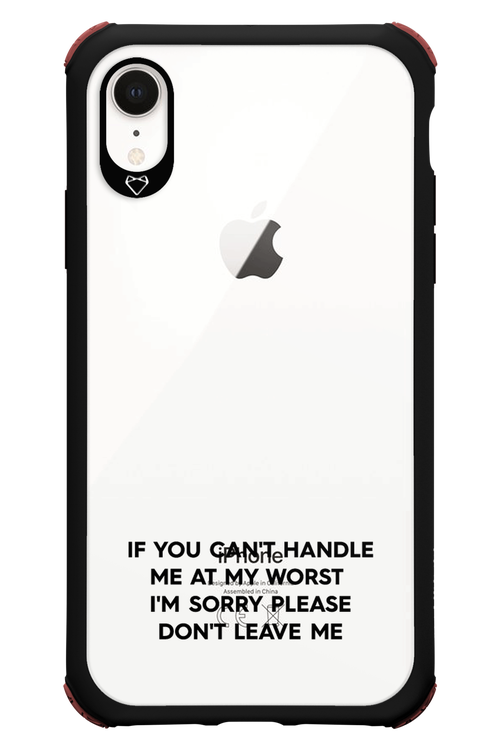 Sorry - Apple iPhone XR