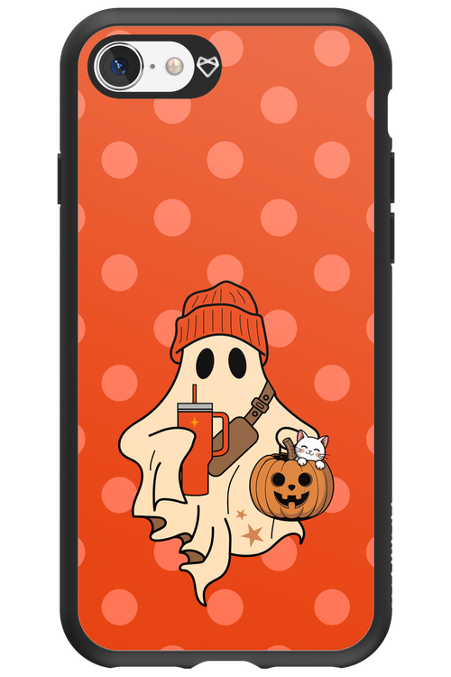 Ghost Girl (Orange) - Apple iPhone 8