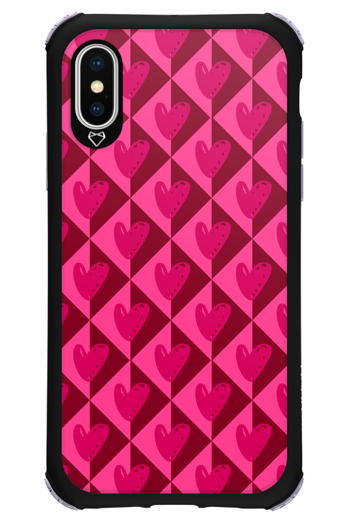 Holiday Heartss - Apple iPhone X