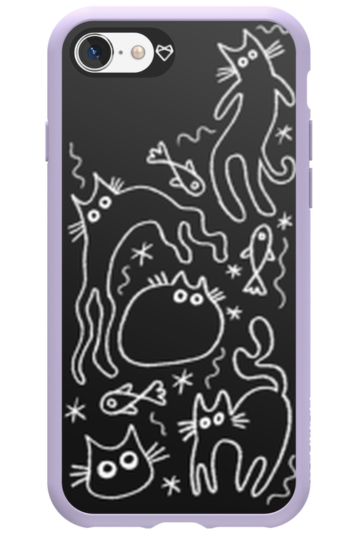 CHALK_CATS - Apple iPhone SE 2022