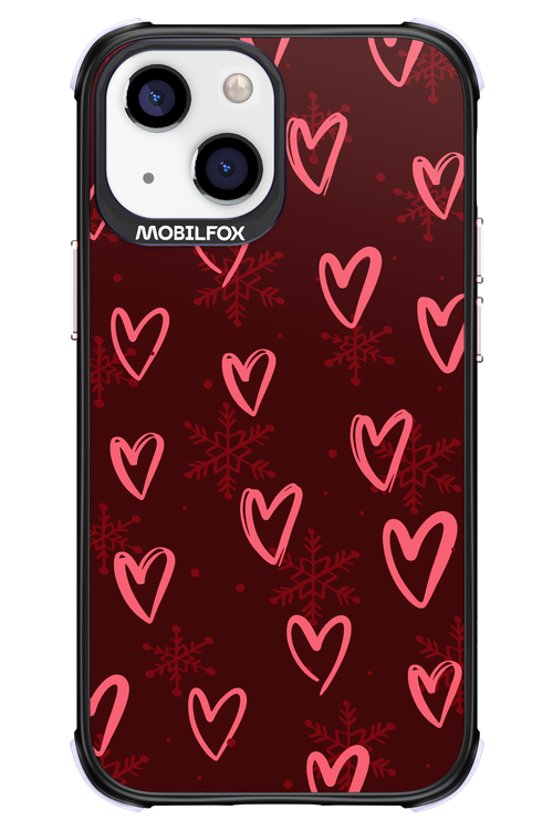 Christmas Hearts - Apple iPhone 13 Mini