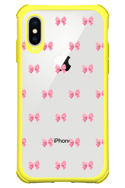 Pinky Bow - Apple iPhone XS