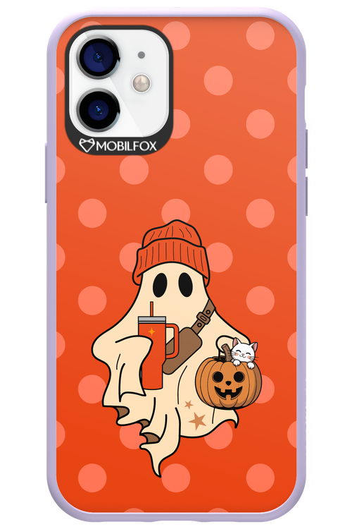 Ghost Girl (Orange) - Apple iPhone 12