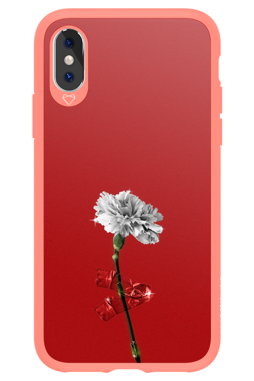 Red Flower - Apple iPhone X