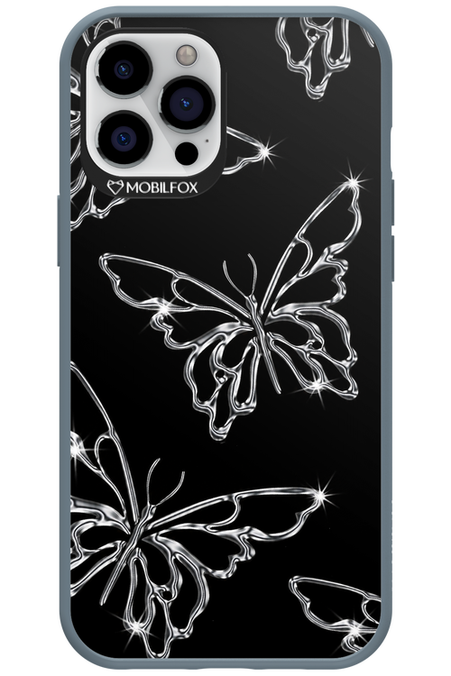 Silver Butterfly 2.0 - Apple iPhone 12 Pro Max