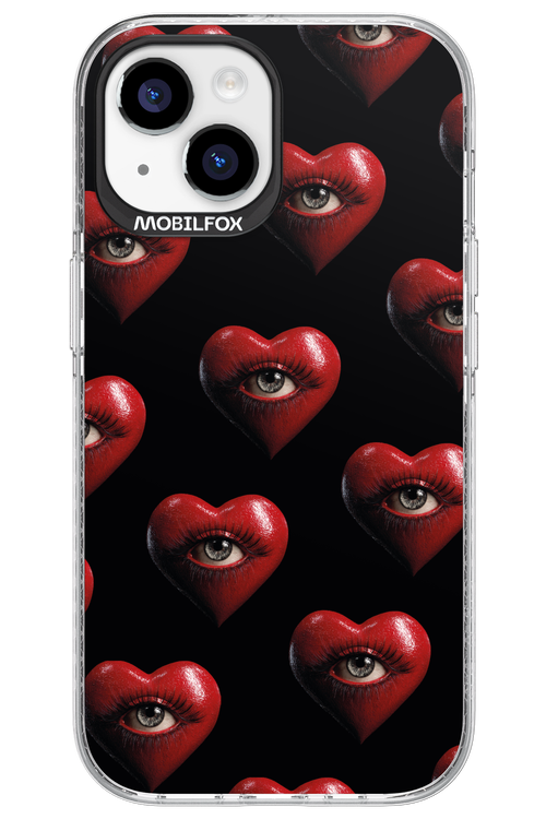Heart Eyes - Apple iPhone 15
