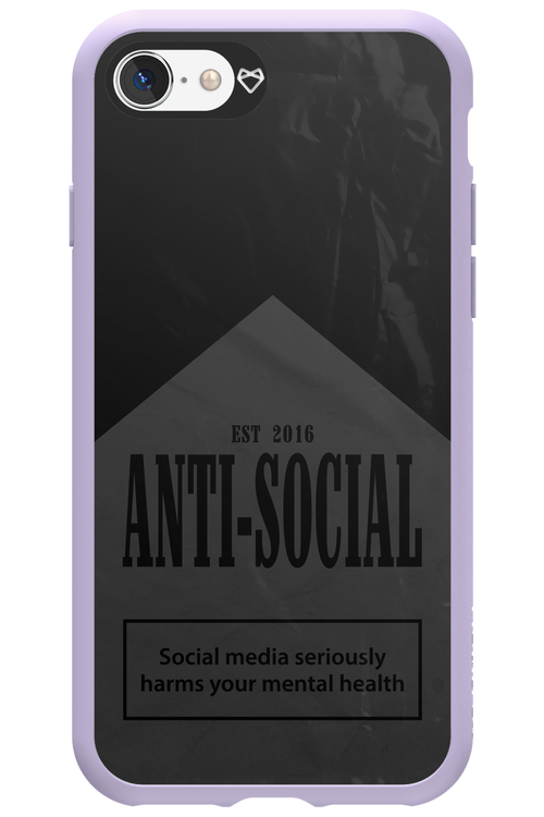 ANTI-SOCIAL (BLVCK) 2.0 - Apple iPhone 8