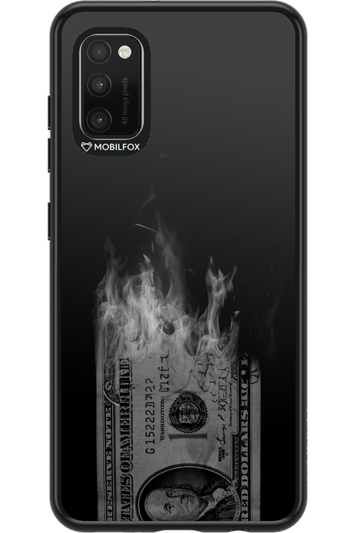 Money Burn B&W - Samsung Galaxy A41