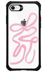 Pink Bow - Apple iPhone 8