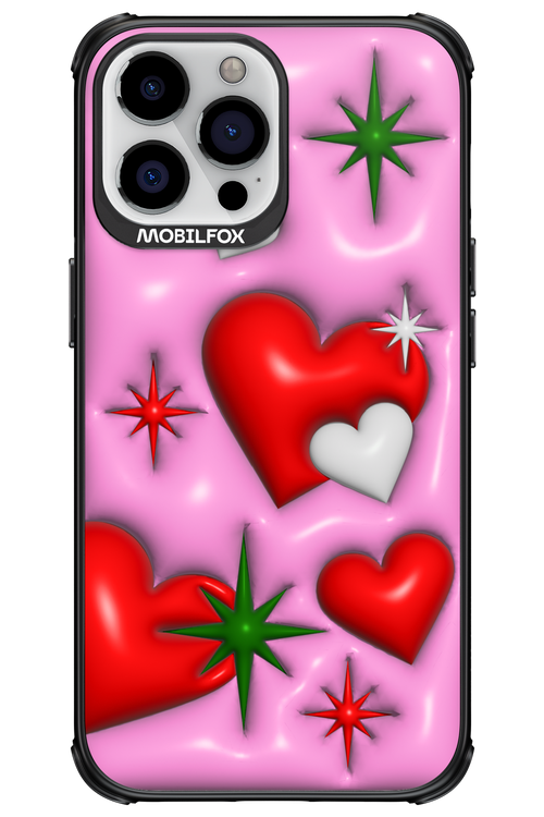 Holiday Hearts - Apple iPhone 13 Pro Max