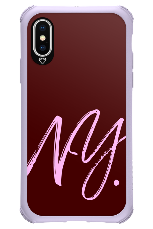 (Dark Blush) NY 2.0 - Apple iPhone XS