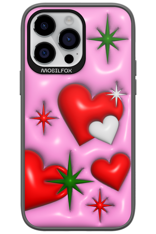 Holiday Hearts - Apple iPhone 14 Pro Max