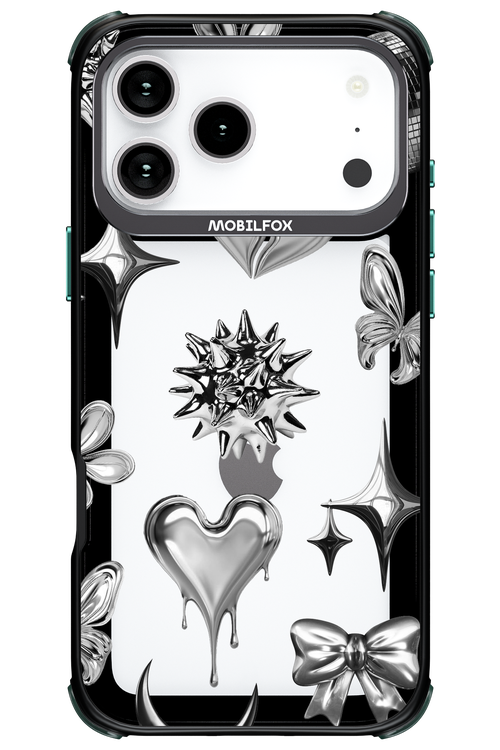 Silver Zone Transparent - Apple iPhone 17 Pro Max