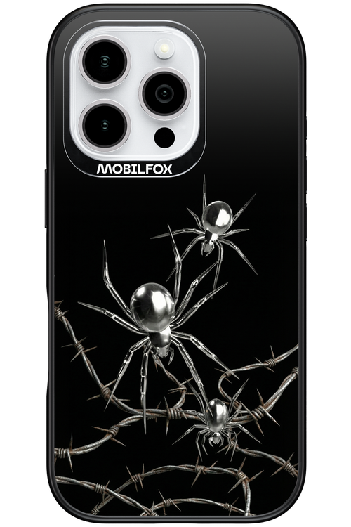 Silver Spiderz 2.0 - Apple iPhone 16 Pro