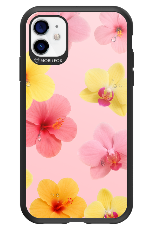 Sunset Flowers - Apple iPhone 11