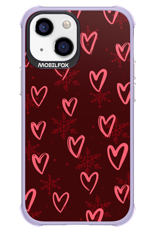 Christmas Hearts - Apple iPhone 13 Mini