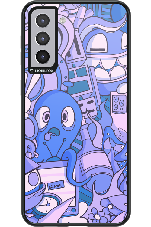 Blue Chaos - Samsung Galaxy S21+