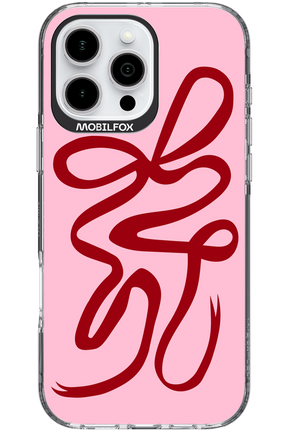 Burgundy Bow - Apple iPhone 16 Pro Max