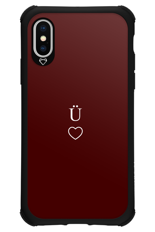 U Burgundia II 2.0 - Apple iPhone XS